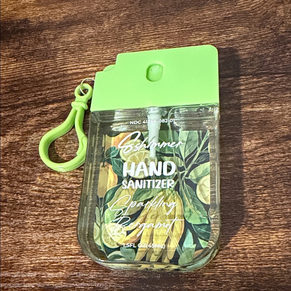 Green Hand Sanitizer Holder